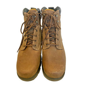 Carolina Mens CA3536 Logger Composite Toe Work and safety Boots Brown Size 13 EE